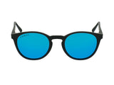 Black Round Polarised Sunglasses