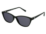 Black cat-eye sunglasses