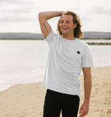 Mens White Coral Tee