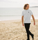 Mens White Coral Tee