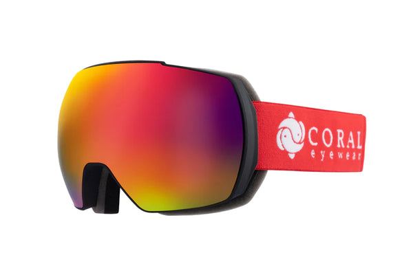 Coral Eyewear ski goggles created with sustainable materials