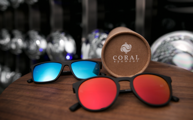 Sustainable polarized sunglasses