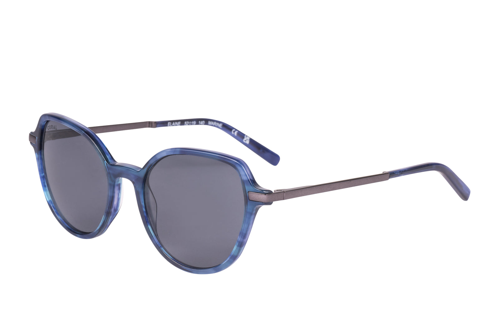 Coral Elaine Sustainable Sunglasses - Cat-eye, Eco-friendly 