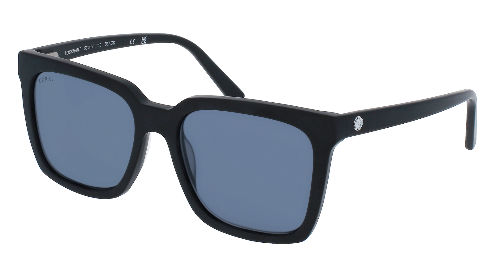 Coral Lockhart Sustainable Sunglasses Eco-friendly, Square